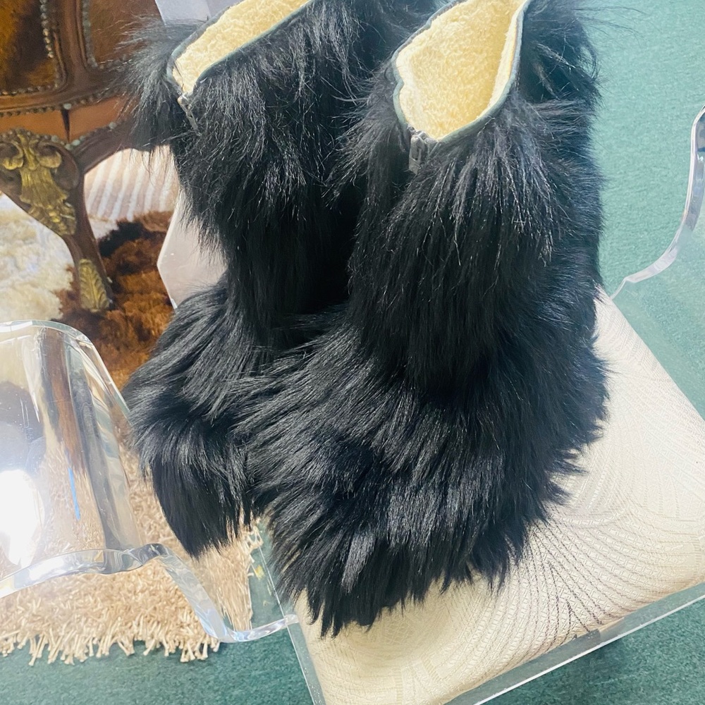 Roluc Ideal Goat hair Made in Italy Boots 10.5-11
